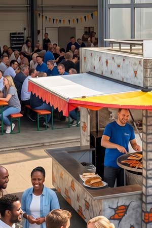 Schwenkgrill fuer firmen